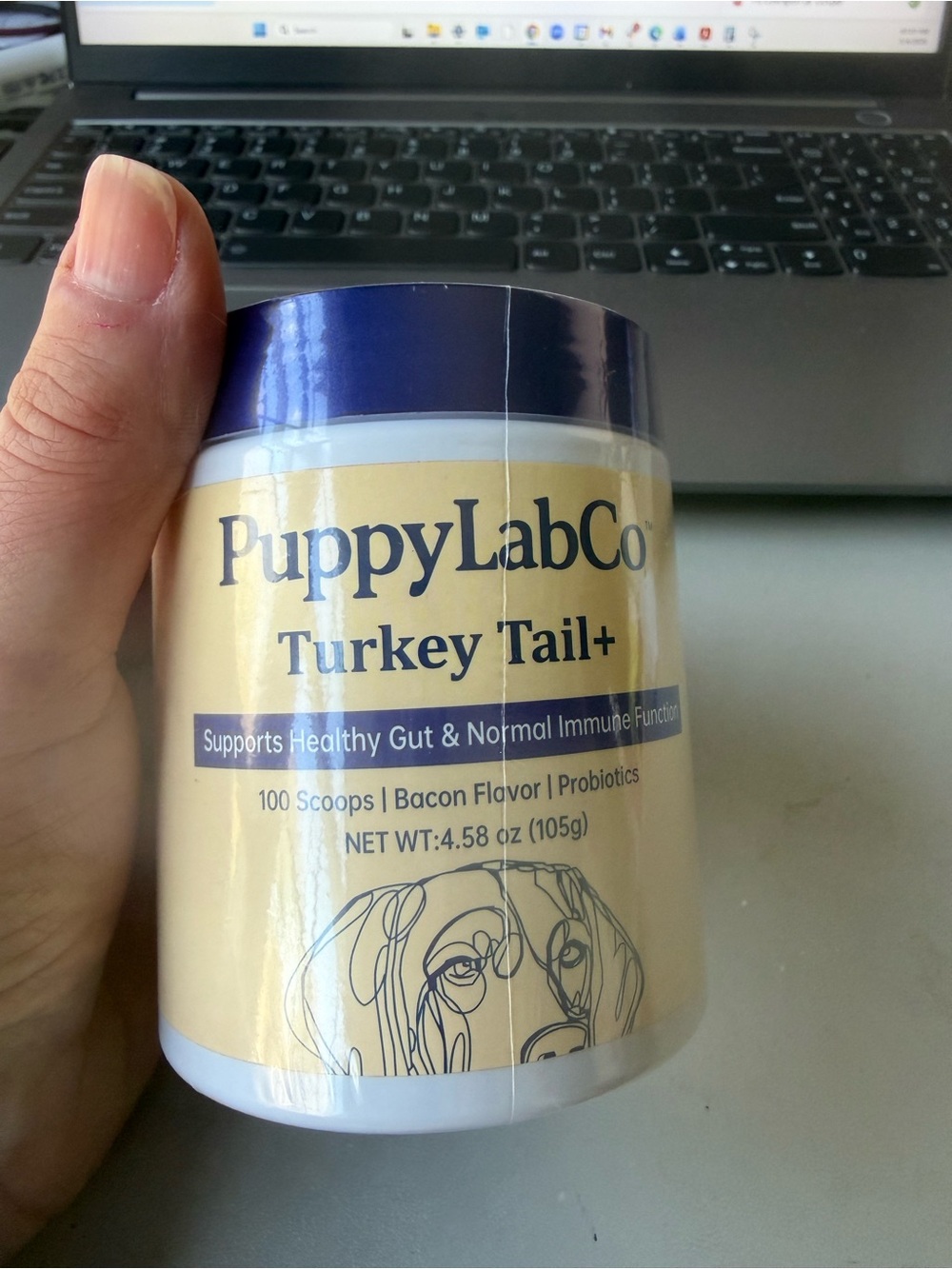 Puppy Lab Co. Turkey Tail +